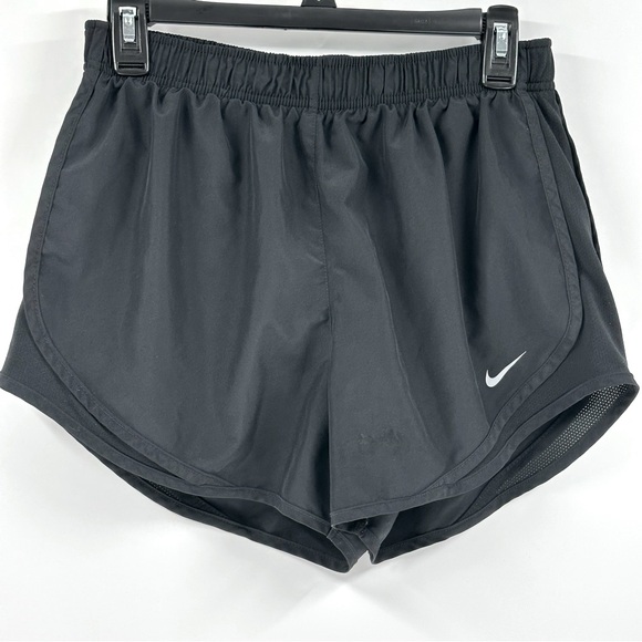 Nike Pants - NIKE Dry Fit Running Drawstring Shorts with built in Panty Sz M Black Athletic